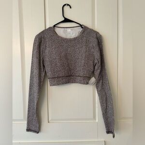 NWT Forever 21 Athletic Cropped Long Sleeve